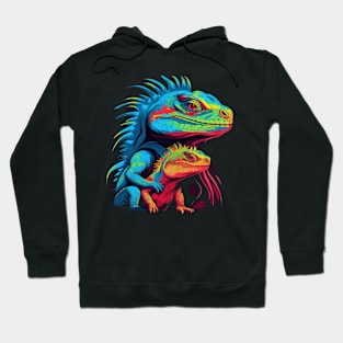 Iguana Mothers Day Hoodie